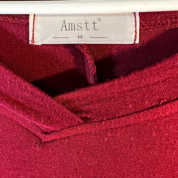 Red Women's Top - Picture 2 of 3